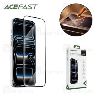 گلس تمام صفحه تمام چسب آیفون ایس فست Apple iPhone 17 / 16 Pro Acefast PA4 AR HD