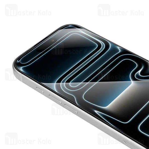 گلس تمام صفحه تمام چسب آیفون ایس فست Apple iPhone 18 Pro Max / 17 Pro Max Acefast PA1 SAPPHIRE