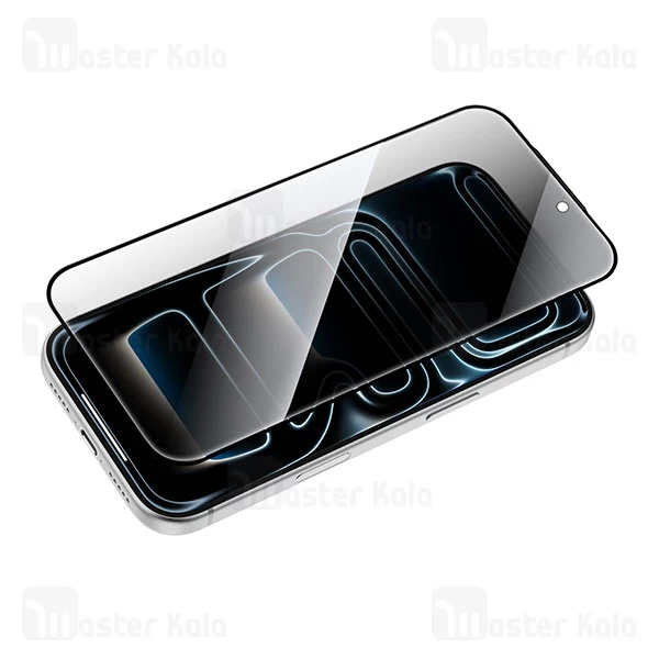 گلس حریم شخصی تمام صفحه تمام چسب آیفون ایس فست Apple iPhone 18 Pro Max Acefast PA3 Privacy
