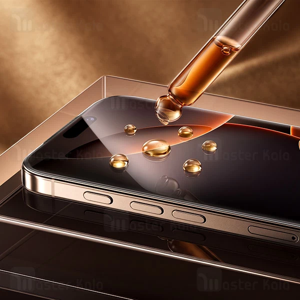 گلس حریم شخصی تمام صفحه تمام چسب آیفون ایس فست Apple iPhone 18 Pro Max Acefast PA3 Privacy