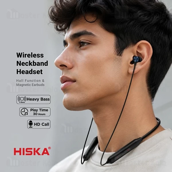 هندزفری بلوتوث گردنی هیسکا Hiska FX-601