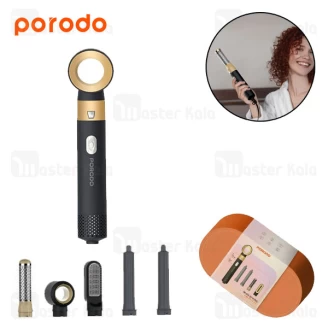 ست سشوار پرودو Porodo Multi-Styling Hair Dryer Set PDLFST126BK توان 600 وات