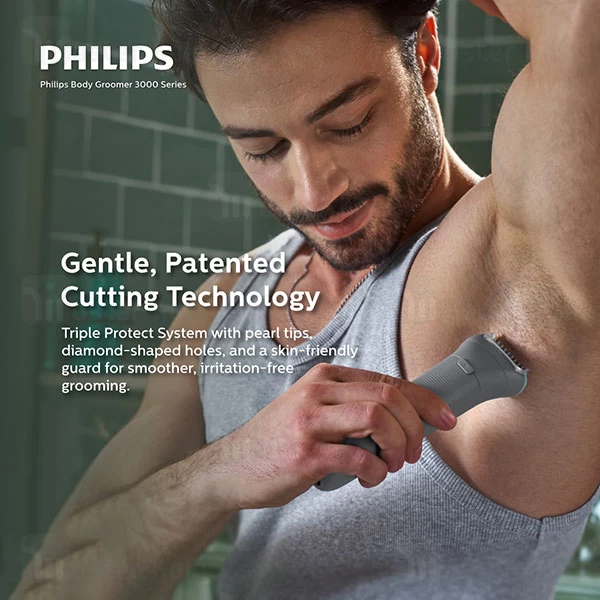 ماشین اصلاح بدن فیلیپس Philips 3000 Series Cordless Bodygroomer BG3470/15