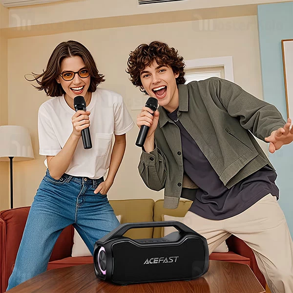 اسپیکر بلوتوث ایس فست ACEFAST K14 توان 120 وات رم و فلش خور با میکروفون