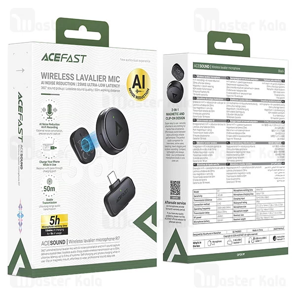 میکروفون بی سیم Type C ایس فست ACEFAST R7