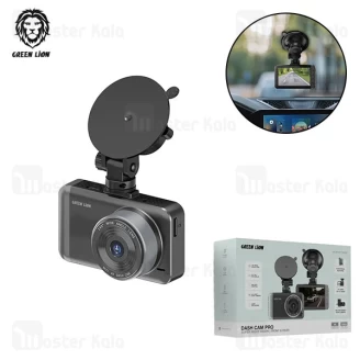 دوربین خودرو گرین لاین Green Lion Dash Cam Pro GNDACAM14PBK همراه دوربین عقب