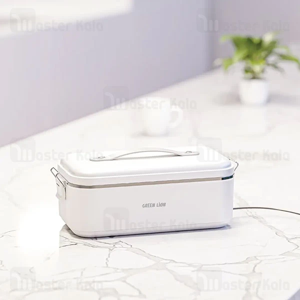 ظرف غذای گرمکن دار گرین لاین Green Lion GLB-20 GNGB20LBXWH ظرفیت 1 لیتر