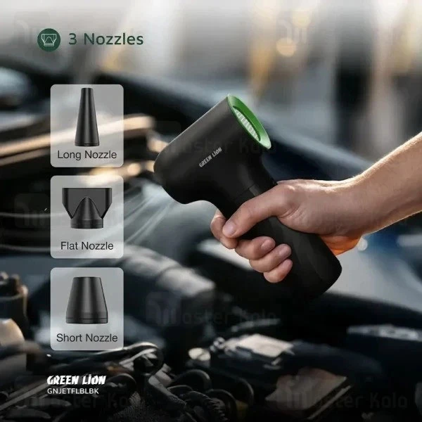 جت فن شارژی گرین لاین Green Lion Jetflow GNJETFLBLBK