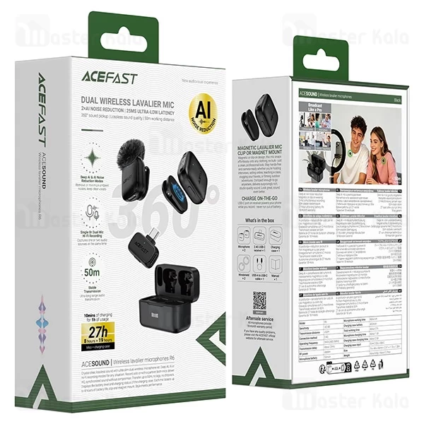 میکروفون بی سیم Type C ایس فست ACEFAST R6