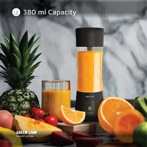 مخلوط کن قابل حمل گرین لاین Green Lion Juice Mate GNJIMTJU19 ظرفیت 380 میلی لیتر