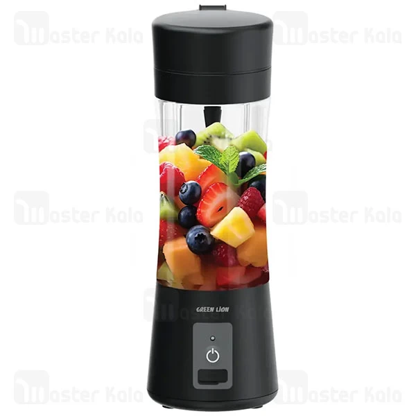 مخلوط کن قابل حمل گرین لاین Green Lion Juice Mate GNJIMTJU19 ظرفیت 380 میلی لیتر