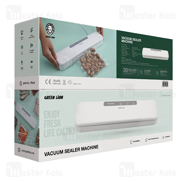 دستگاه وکیوم گرین لاین Green Lion Vacuum Sealer Machine GNPORVACUMWH