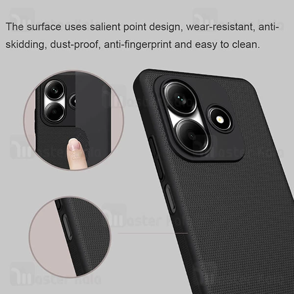 قاب محافظ نیلکین شیائومی Xiaomi Redmi Note 14 4G Nillkin Frosted Shield