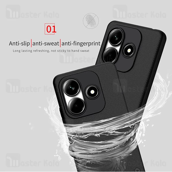قاب محافظ نیلکین شیائومی Xiaomi Redmi Note 14 4G Nillkin Frosted Shield