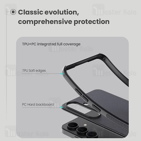 قاب محافظ نیلکین سامسونگ Samsung Galaxy S25 Fe Nillkin Frosted Shield Pro