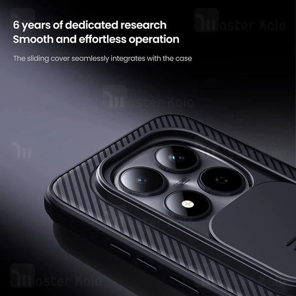 قاب محافظ Xiaomi Redmi Note 15 Pro Nillkin CamShield Pro Case دارای محافظ دوربین