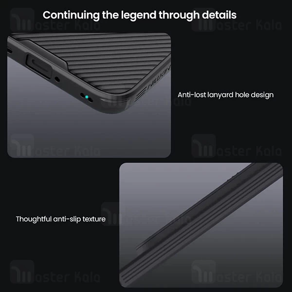 قاب محافظ Xiaomi Redmi Note 15 Pro Nillkin CamShield Pro Case دارای محافظ دوربین