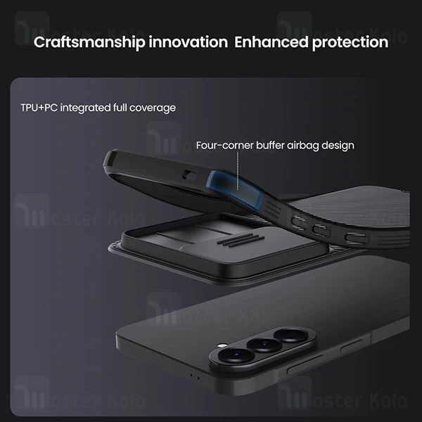 قاب محافظ نیلکین سامسونگ Samsung Galaxy A57 5G Nillkin CamShield Pro Case دارای محافظ دوربین