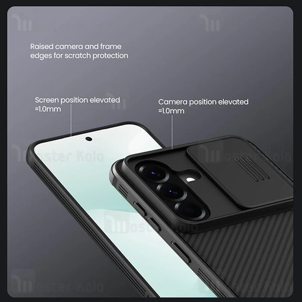 قاب محافظ نیلکین سامسونگ Samsung Galaxy A57 5G Nillkin CamShield Pro Case دارای محافظ دوربین