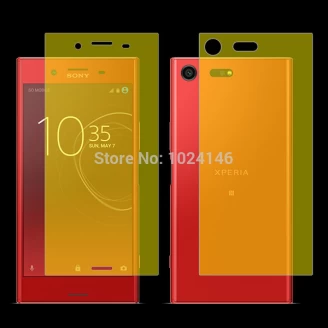 محافظ نانو تمام صفحه پشت و رو مناسب Sony Xperia XZ Premium 2 in 1 Protector
