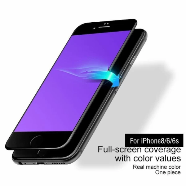 محافظ صفحه شیشه ای تمام صفحه تمام چسب مارک TT آیفون Apple iPhone 7 Plus / 8 Plus