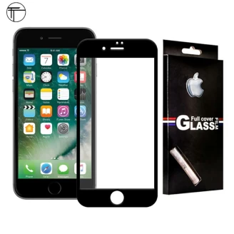 محافظ صفحه شیشه ای تمام صفحه تمام چسب مارک TT آیفون Apple iPhone 7 Plus / 8 Plus