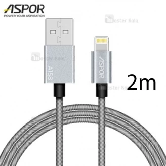 کابل لایتنینگ اسپور Aspor A128 Nylon Cable طول 2 متر