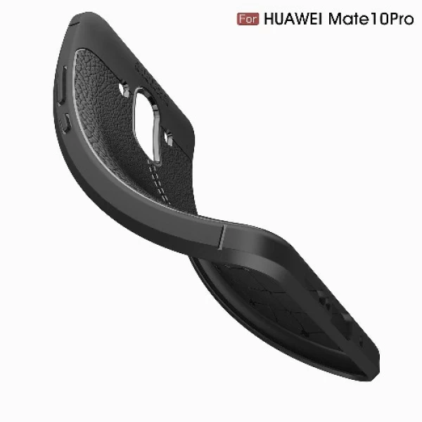 قاب محافظ طرح چرم Huawei Mate 10 Pro Auto Focus Jelly Case
