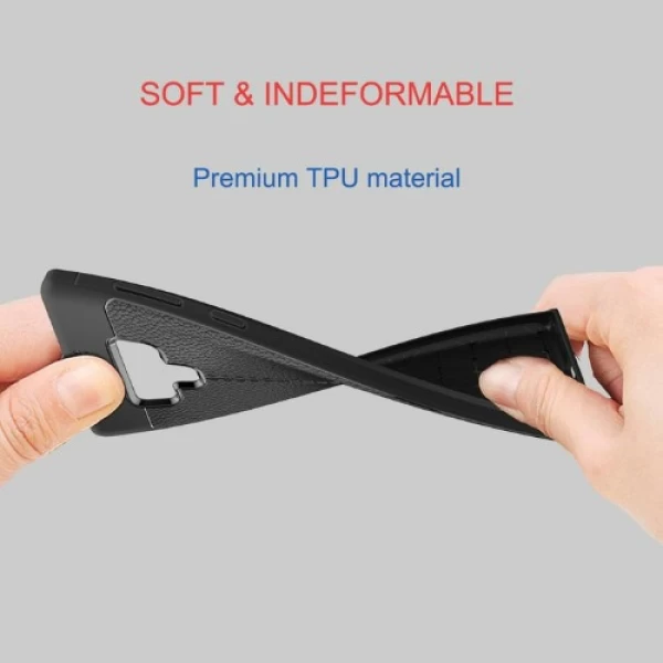 قاب محافظ ژله ای طرح چرم Samsung Galaxy Note 9 مدل Auto Focus