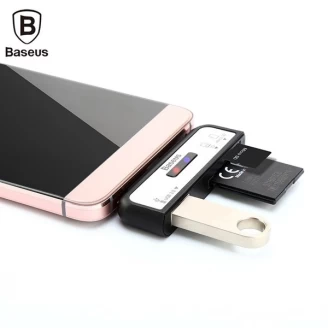 هاب و رم ریدر Type C بیسوس Baseus Data Migration OTG Card Reader