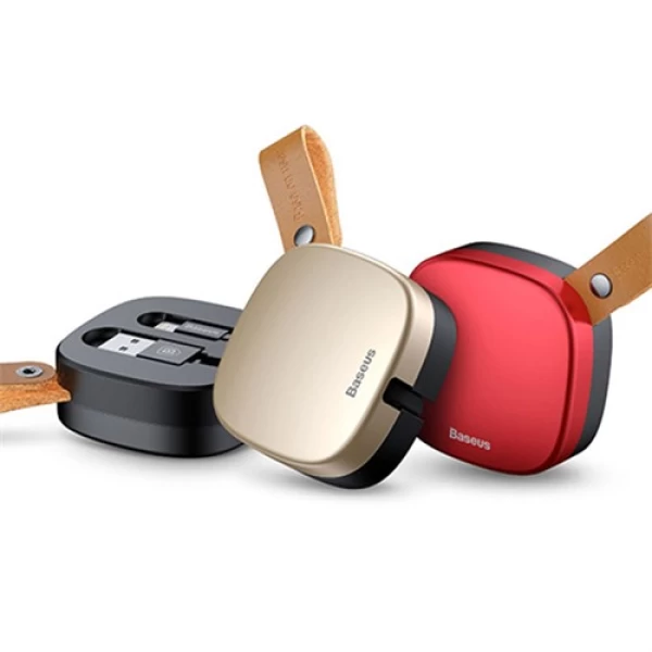 کابل شارژ لایتنینگ جمع شونده بیسوس Baseus Flexible Certified Cable