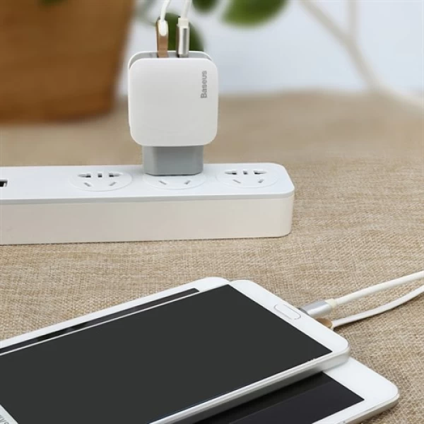 آداپتور شارژر دو پورت 2.4 آمپر بیسوس Baseus Letour Dual U Charger