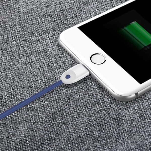 کابل شارژ 2.4 آمپر لایتنینگ بیسوس Baseus Rainbow Apple MFi Certification