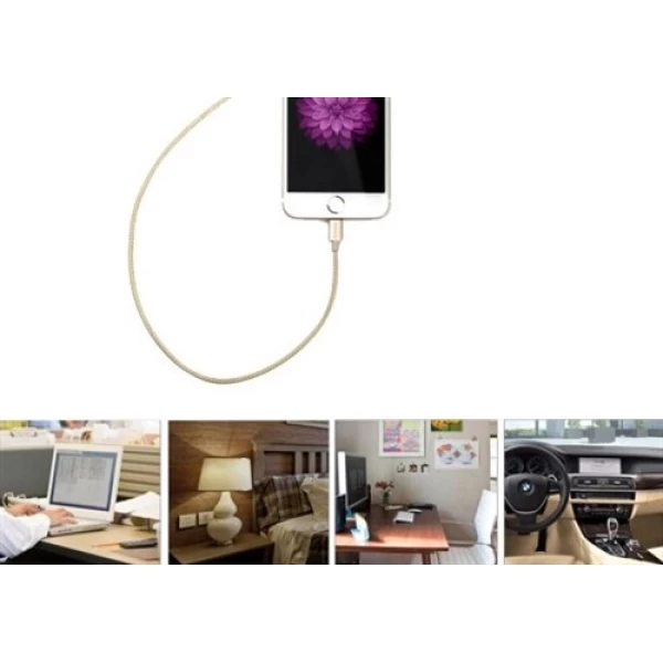 کابل شارژ کنفی لایتنینگ بیسوس Baseus Simple Verison Of Antila MFi Cable