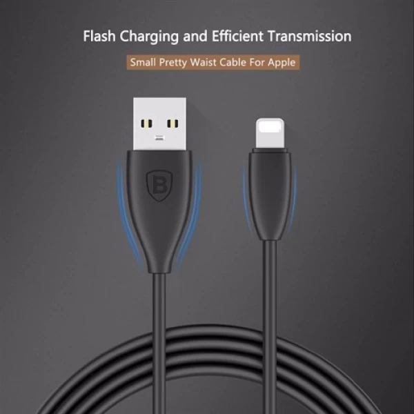 کابل شارژ لایتنینگ بیسوس Baseus Small Pretty Waist For Apple Cable