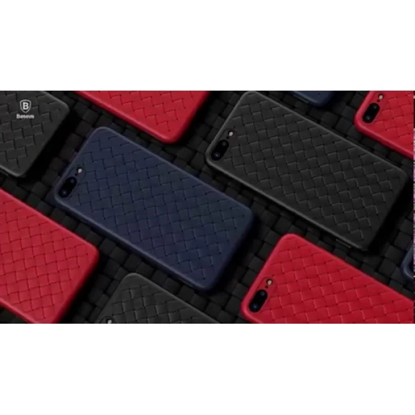 قاب طرح چرم و حصیری Baseus BV Weaving مناسب Apple iPhone 7 Plus/8 Plus