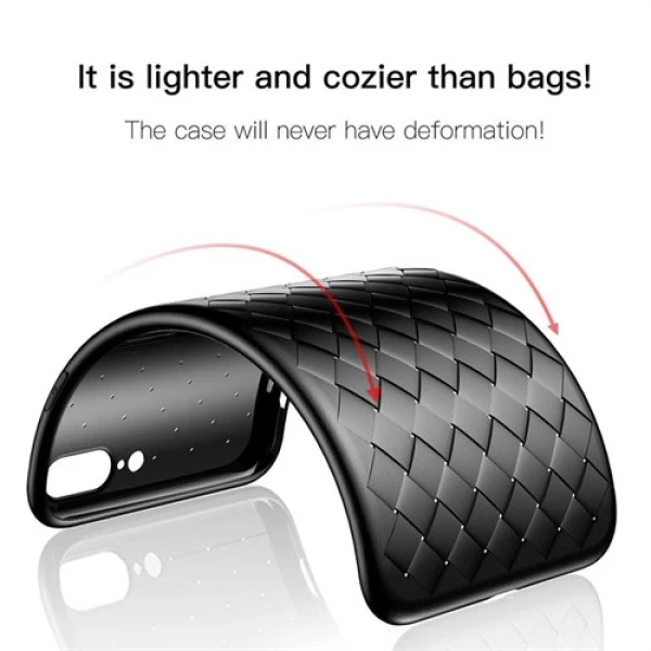 قاب طرح چرم و حصیری Baseus BV Weaving مناسب Apple iPhone 7 Plus/8 Plus