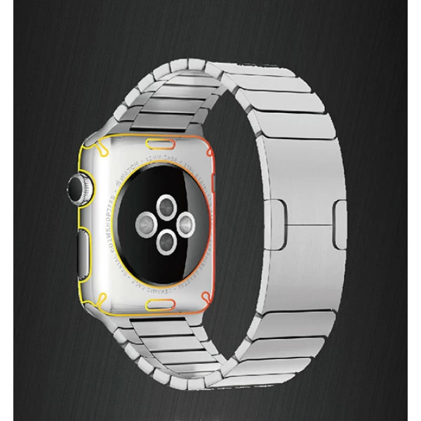 محافظ نانو پشت و رو Apple Watch 38 mm Series 2 Bestsuit Full Body Protector