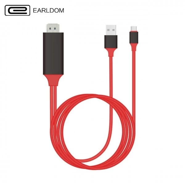 کابل HDMI تایپ سی برای اتصال به تلویزیون و نمایشگر(کابل Type C به HDTV)