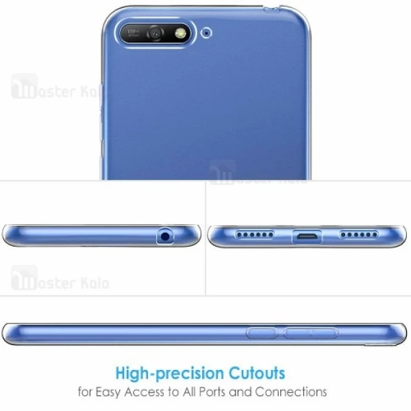 گارد ژله ای Huawei Y6 2018/Y6 Prime 2018/Honor 7A Clear Jelly Case