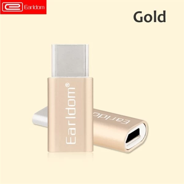 رابط تبدیل ارلدوم Earldom ET-TC01 Micro Usb To Type C