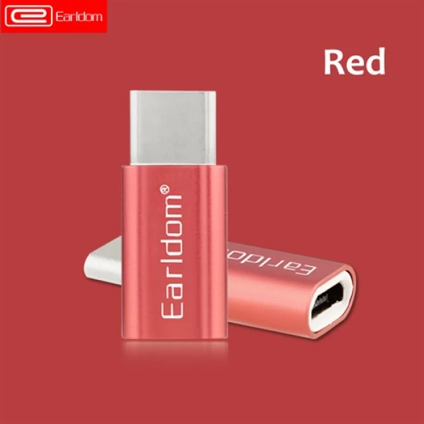 رابط تبدیل ارلدوم Earldom ET-TC01 Micro Usb To Type C