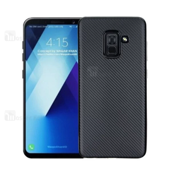 قاب فیبر کربنی Samsung Galaxy A8 2018 / A530 Haimen Fiber Carbon Texture