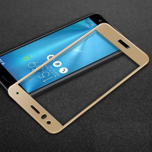 محافظ صفحه نمایش شیشه ای تمام صفحه و خمیده تمام چسب مناسب Huawei P10 Lite