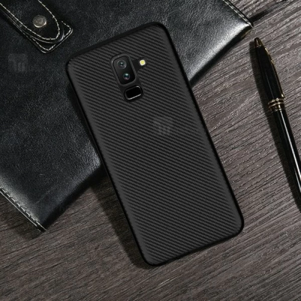 قاب فیبر کربنی Samsung Galaxy A6 Plus 2018 Haimen Fiber Carbon Texture