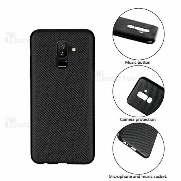 قاب فیبر کربنی Samsung Galaxy A6 Plus 2018 Haimen Fiber Carbon Texture