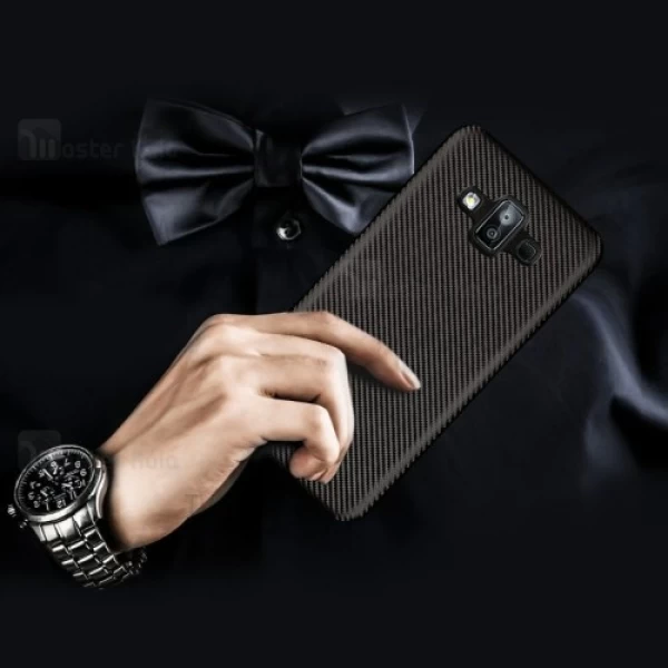 قاب فیبر کربنی Samsung Galaxy J7 DUO Haimen Fiber Carbon Texture