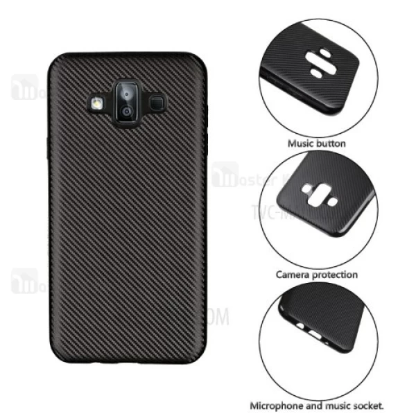 قاب فیبر کربنی Samsung Galaxy J7 DUO Haimen Fiber Carbon Texture
