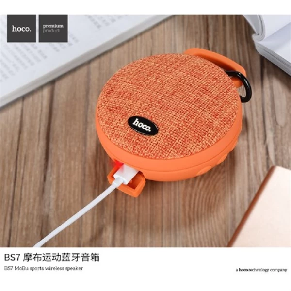 اسپیکر بلوتوث قابل حمل هوکو Hoco BS7 Mobu Sports Wireless Speaker