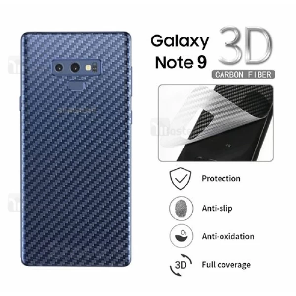 گلس تمام چسب و محافظ پشت Samsung Galaxy Note 9 Kulicci Glass